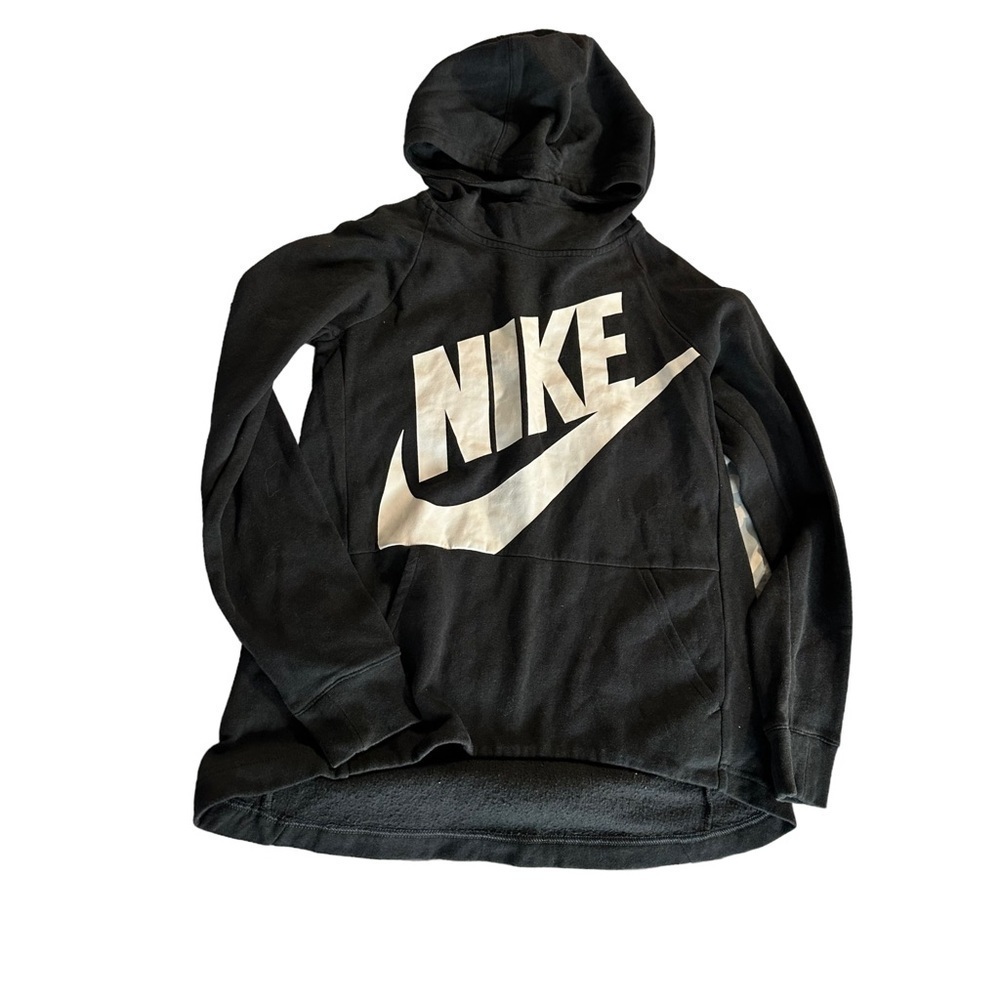 Nike hoodie girls black size large